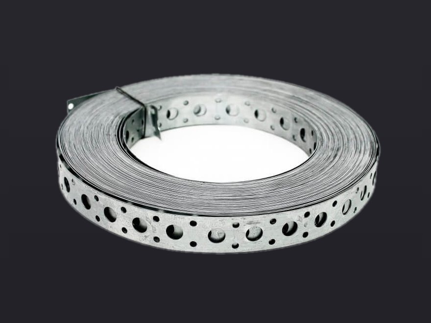 Лента перфорированная CT 18*0.5, оцинкованная (м.пог.)