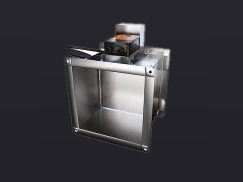 Клапан противопожарный Прямоугольный ФКС-1М(EI60)-НО-К-MB BLF(220) 150*150 мм
